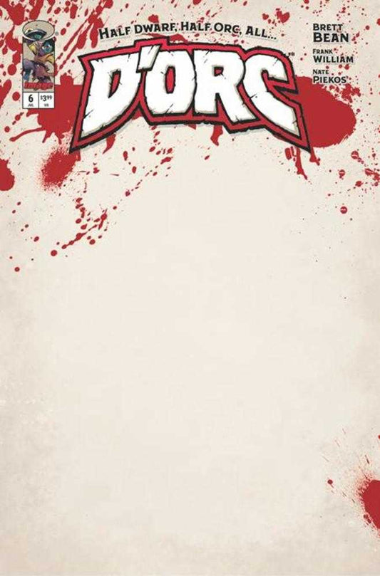 Dorc #6 Cover E Blank Sketch Variant (NM)