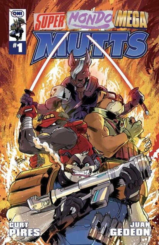 Super Mondo Mega Mutts #1 (Of 4) Cover O Patrick Mulholland Variant (Mature) (NM)