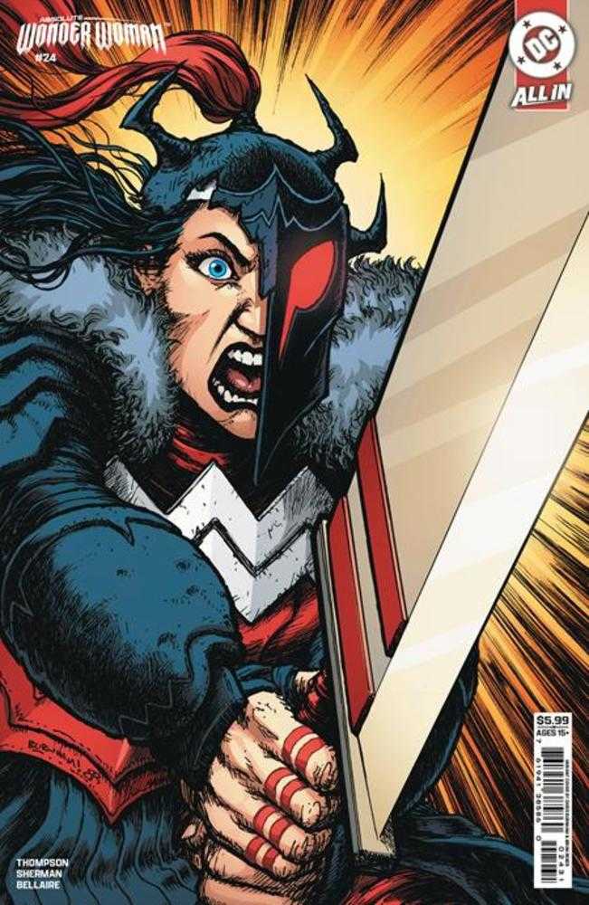 Absolute Wonder Woman #24 Cover C Chris Burnham Card Stock Variant (NM)