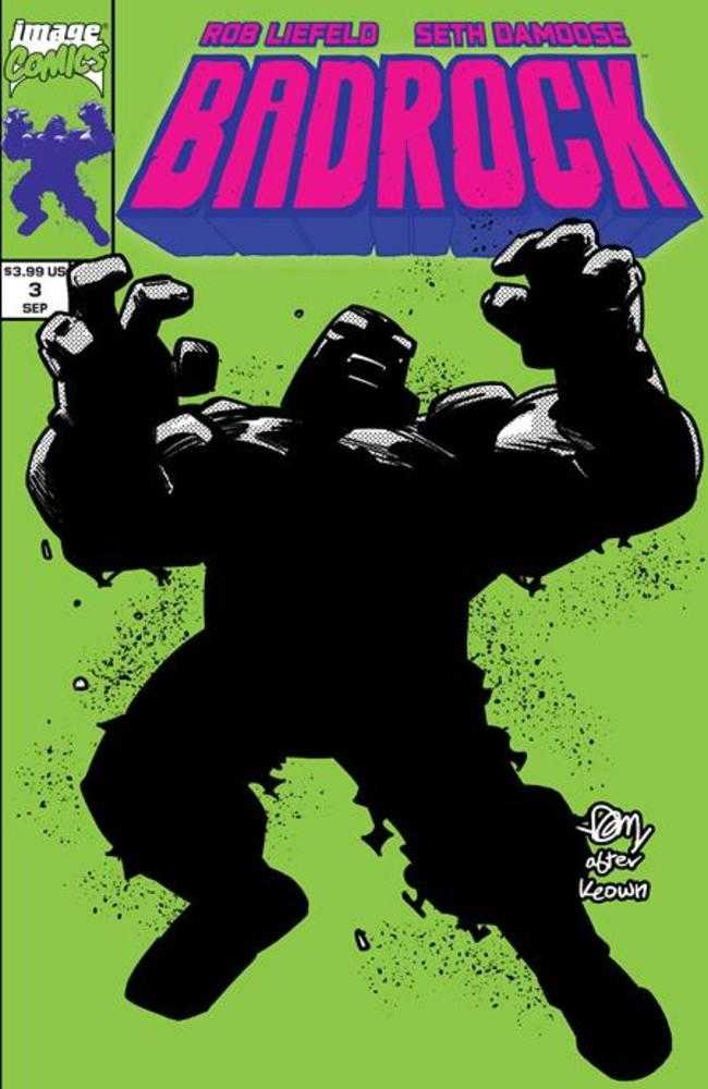 Badrock #3 Cover A Seth Damoose (NM)