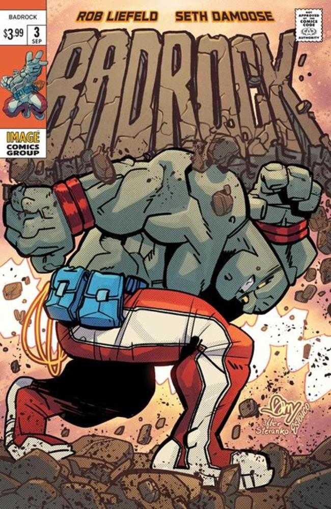 Badrock #3 Cover C Seth Damoose Variant (NM)