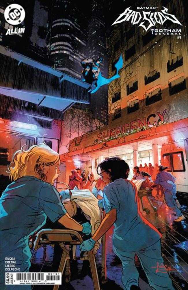Batman Bad Seeds Gotham General #1 (Of 2) Cover B Javier Fernandez Card Stock Variant (NM)