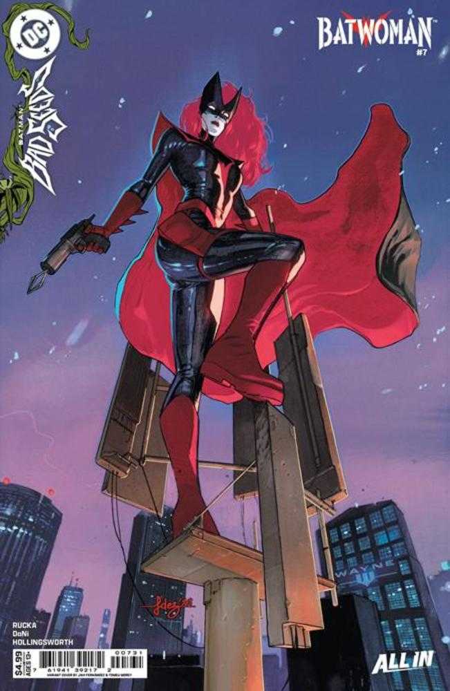 Batwoman #7 Cover C Javier Fernandez Card Stock Variant (Batman Bad Seeds) (NM)