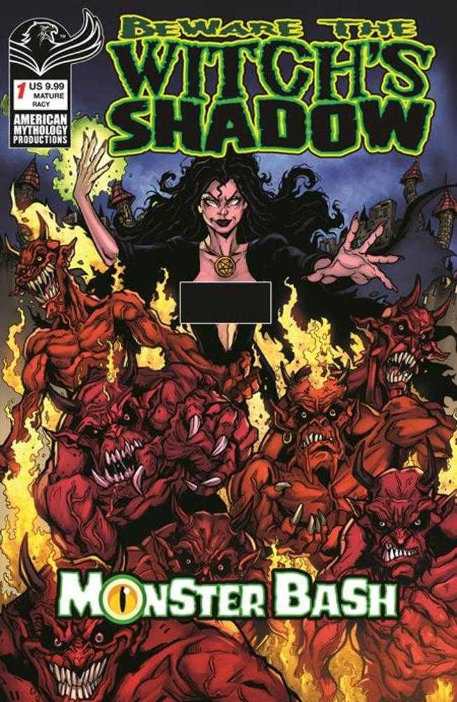 Beware The Witchs Shadow Monster Bash #1 Cover C Puis Calzada Racy Variant (Mature) (NM)