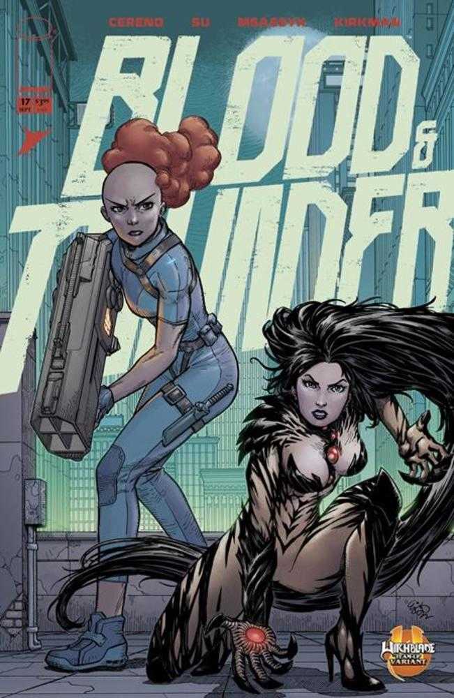 Blood & Thunder #17 Cover E Ej Su & Dee Cunniffe Witchblade Team Up Variant (Mature) (NM)