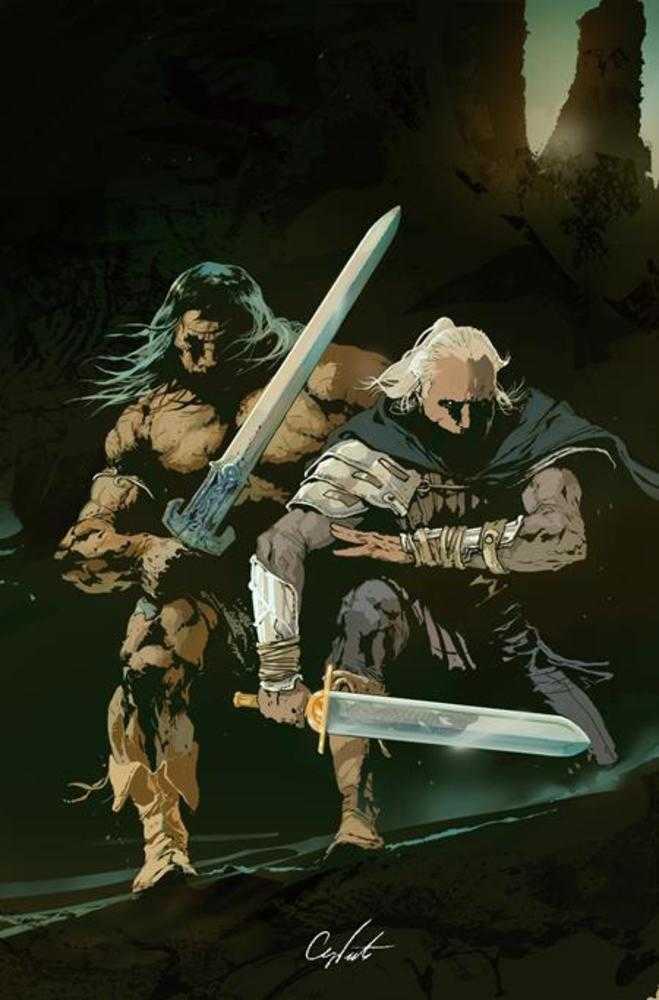 Conan And Dragonero #5 (Of 7) Cover B Stevan Subic Virgin Cardstock Variant (Mature) (NM)