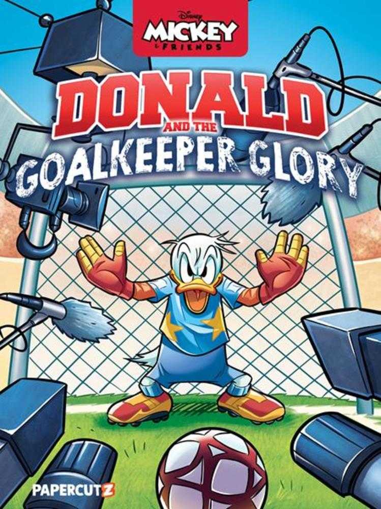 Disneys Mickey And Friends Hardcover Donald Duck Andthe Goalkeeper Glory (NM)