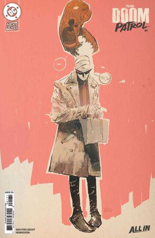 Doom Patrol #1 Cover G 1:25 Ashley Wood Card Stock Variant (NM)