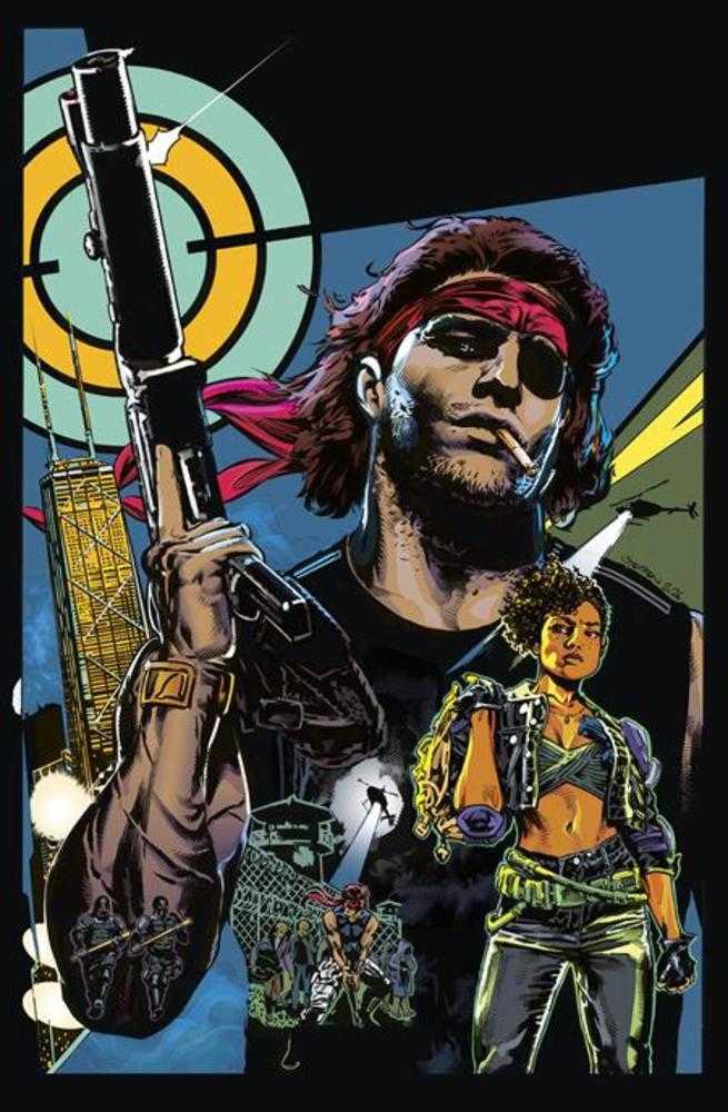 Escape From New York Escape From Chicago #1 Cover G 1:10 Stephen Mooney Virgin Card Stock Variant (NM)