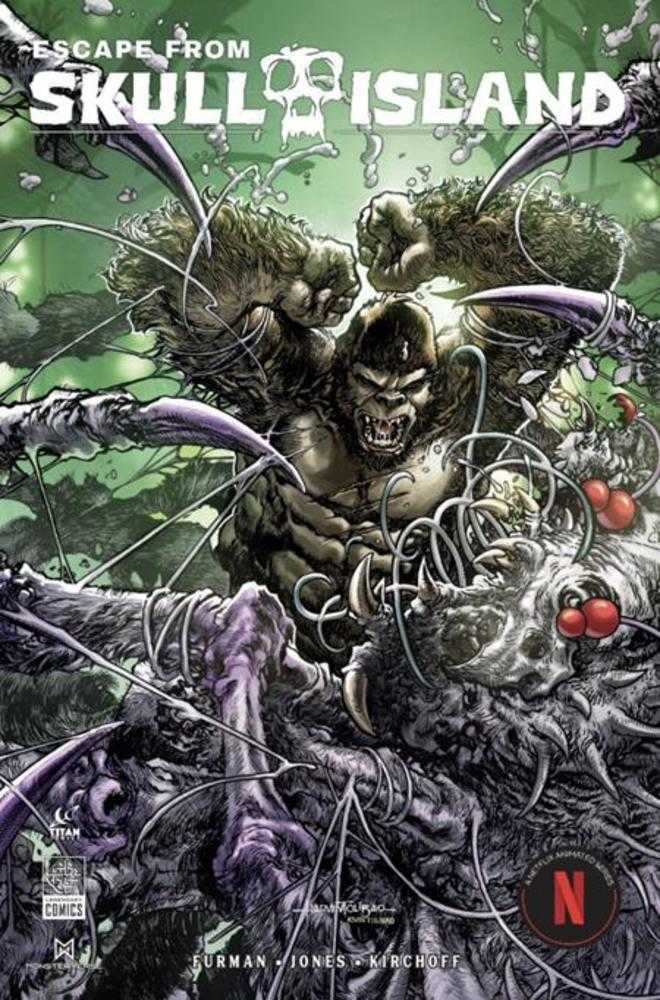 Escape From Skull Island TPB Direct Market Edition Harvey Tolibao Cover (NM)