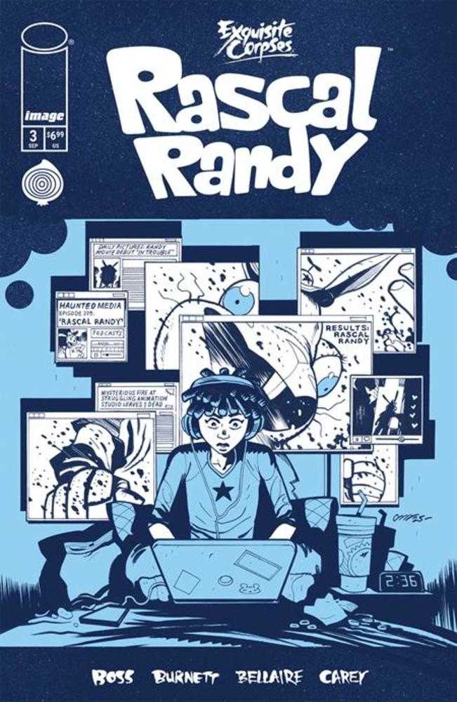 Exquisite Corpses Rascal Randy #3 (Of 5) Cover C Dylan Burnett Polybagged With Collectible Card Variant (Mature) (NM)