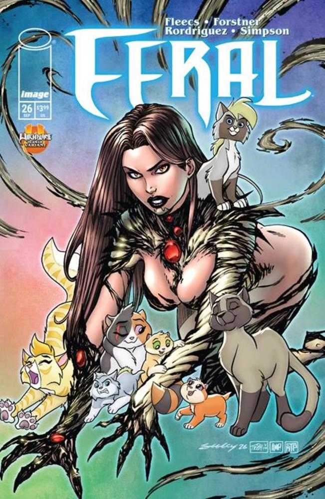 Feral #26 Cover D Trish Forstner & Tim Seeley Witchblade Team Up Variant (NM)