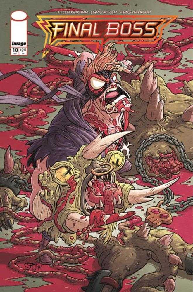 Final Boss #10 Cover C Derek Hunter Variant (Mature) (NM)