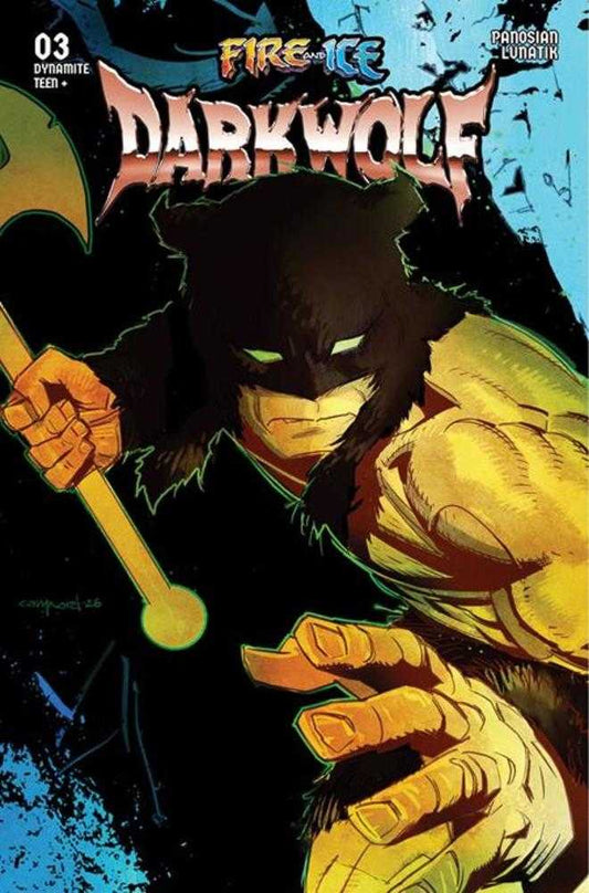 Fire And Ice Darkwolf #3 Cover E Cary Nord Variant (NM)