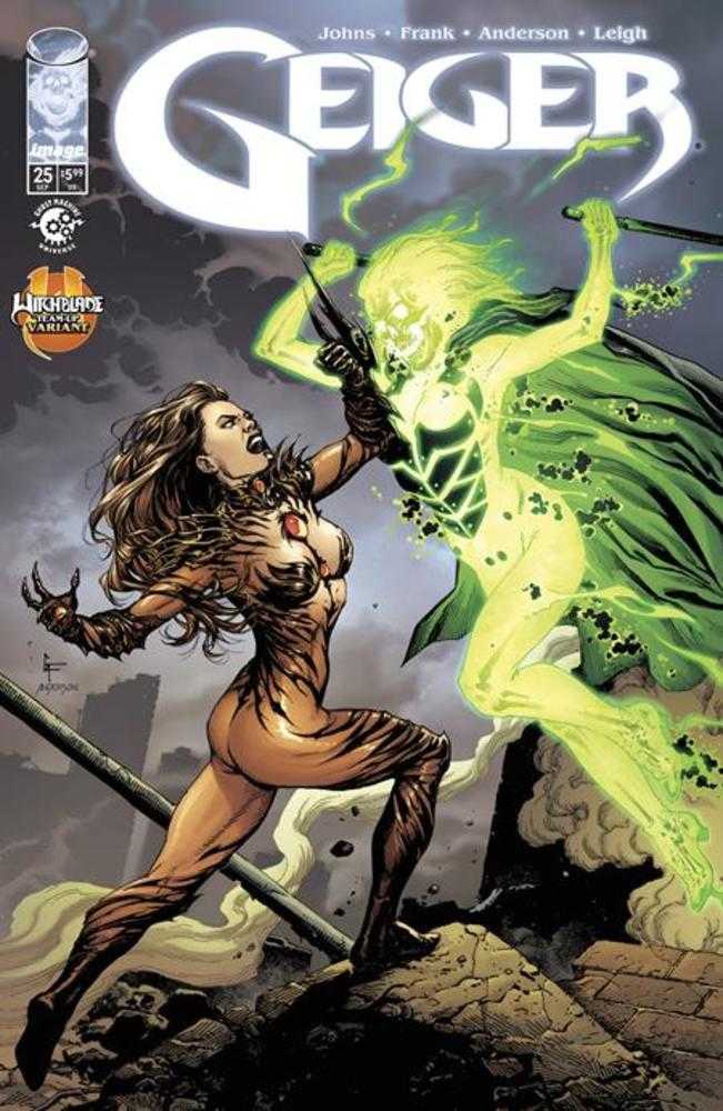 Geiger #25 Cover F Gary Frank & Brad Anderson Witchblade Team Up Variant (NM)