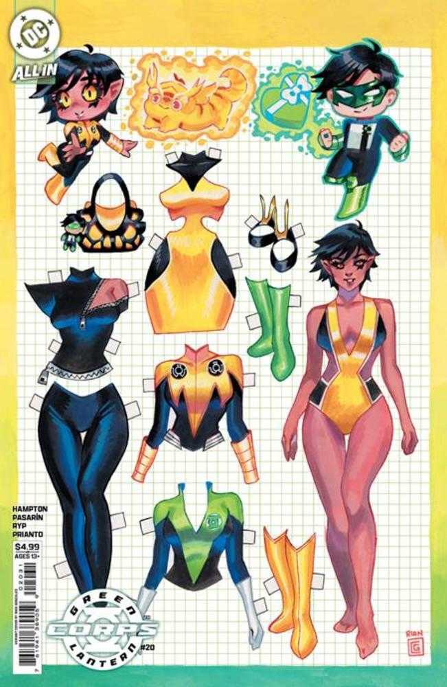 Green Lantern Corps #20 Cover C Rian Gonzaeles Card Stock Variant (NM)