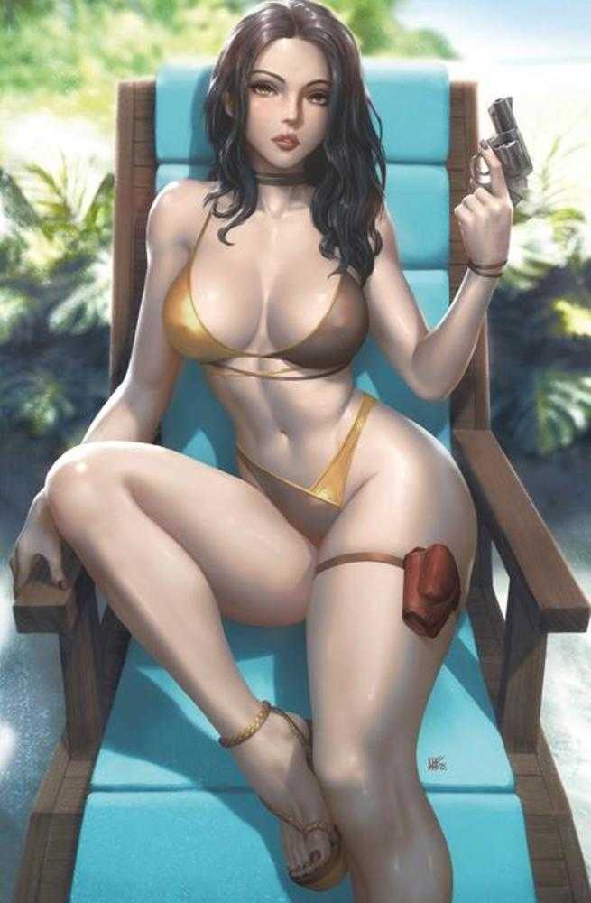 Gun Honey Doubles Down #4 (Of 4) Cover H Kendrick Lim Virgin Cardstock Variant (Mature) (NM)