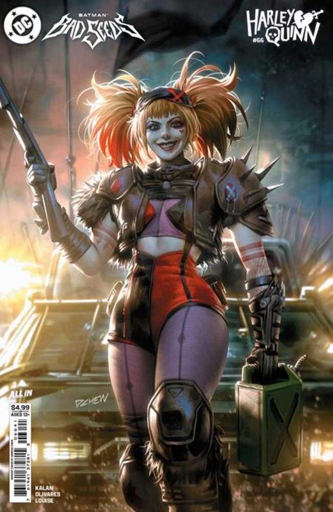 Harley Quinn #66 Cover D Derrick Chew Card Stock Variant (Batman Bad Seeds) (NM)
