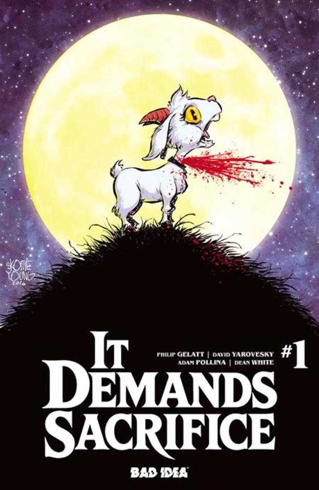 It Demands Sacrifice #1 (Of 4) Cover D Skottie Young Foil Variant (NM)