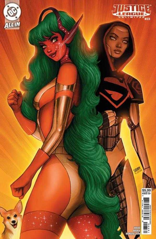 Justice League Unlimited #23 Cover C Nathan Szerdy Card Stock Variant (NM)