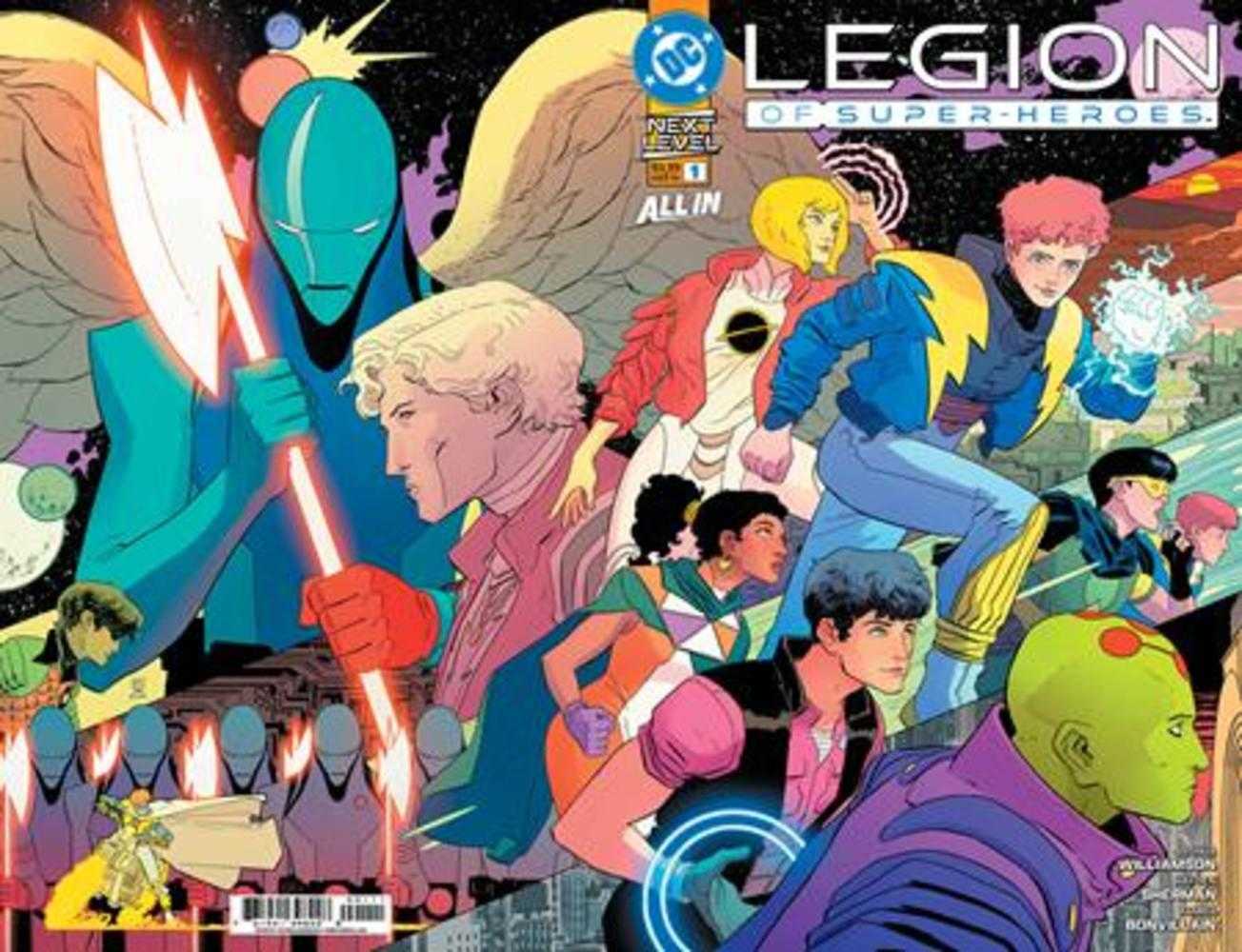 Legion Of Super Heroes #1 Cover A Hayden Sherman Wraparound (NM)