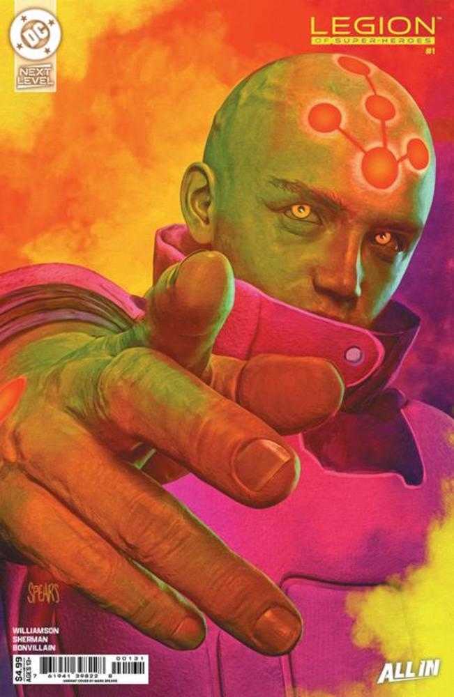 Legion Of Super Heroes #1 Cover C Mark Spears Card Stock Variant (NM)