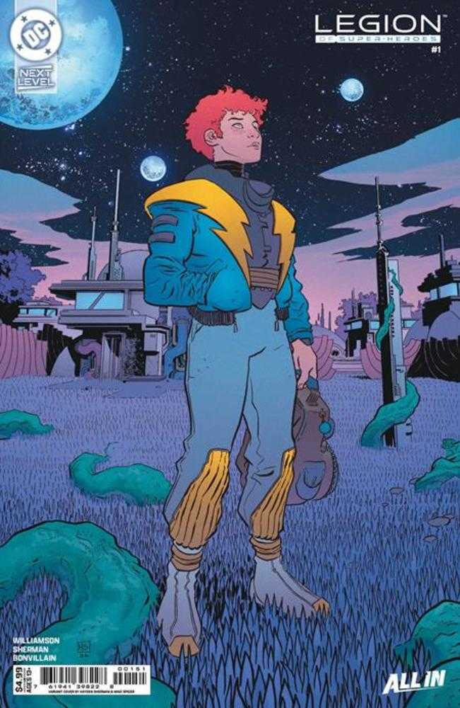 Legion Of Super Heroes #1 Cover E Hayden Sherman Card Stock Variant (NM)