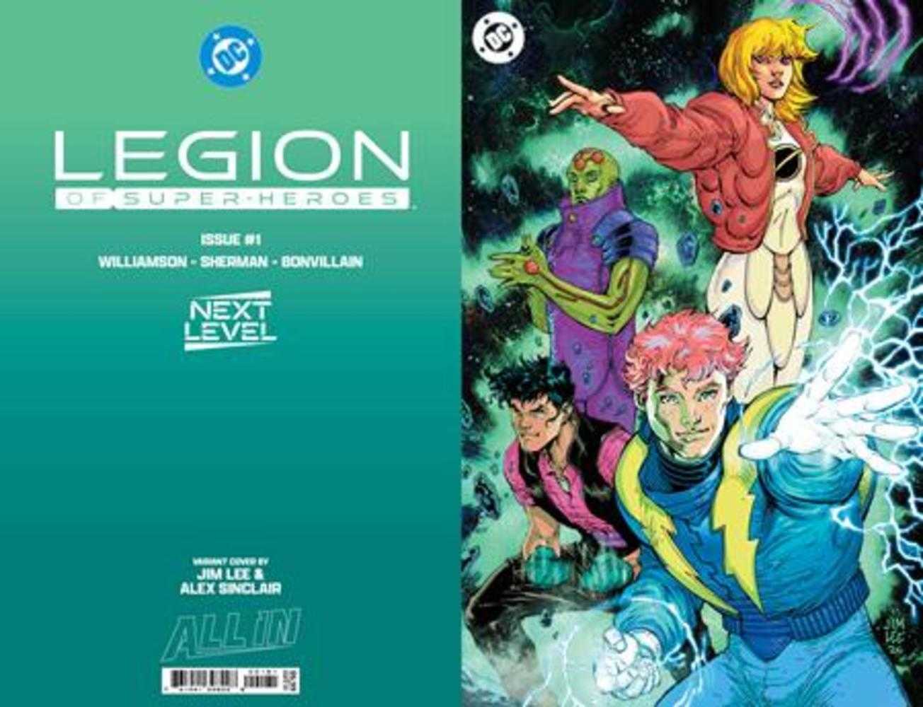 Legion Of Super Heroes #1 Cover G Jim Lee Foil Variant (NM)