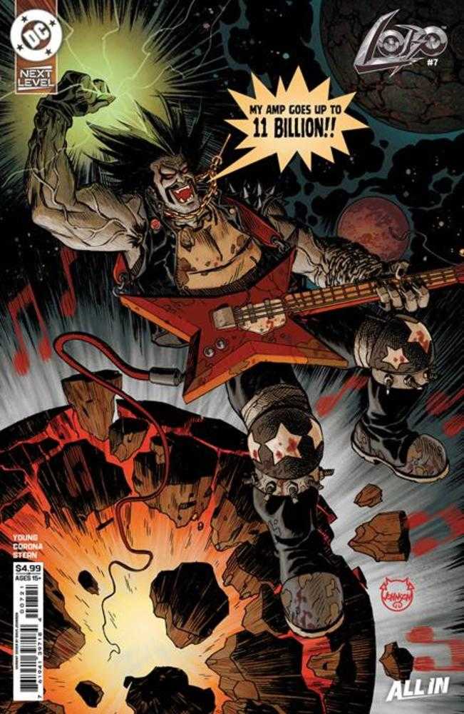 Lobo #7 Cover B Dave Johnson Card Stock Variant (NM)