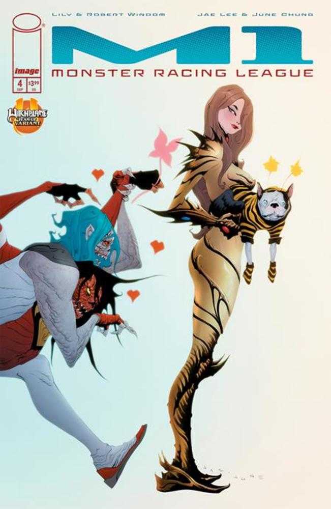 M1 Monster Racing League #4 Cover B Jae Lee Witchblade Team Up Variant (NM)