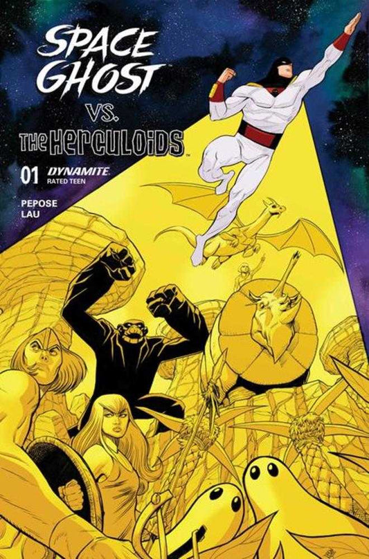 Space Ghost vs The Herculoids #1 Cover B Drew Moss Variant (NM)