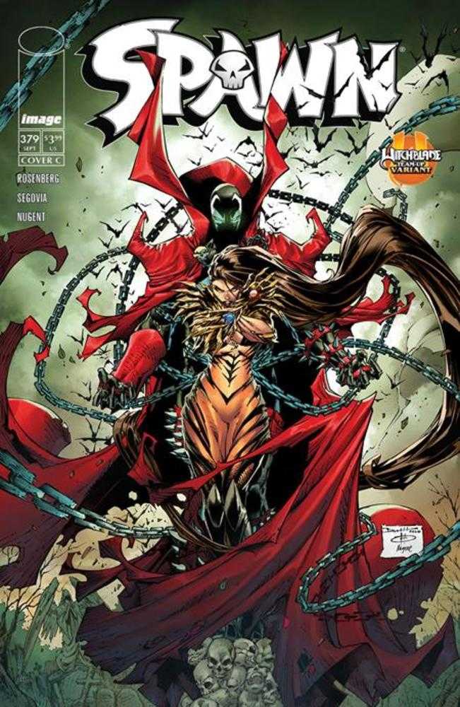 Spawn #379 Cover C Brett Booth Witchblade Team Up Variant (NM)