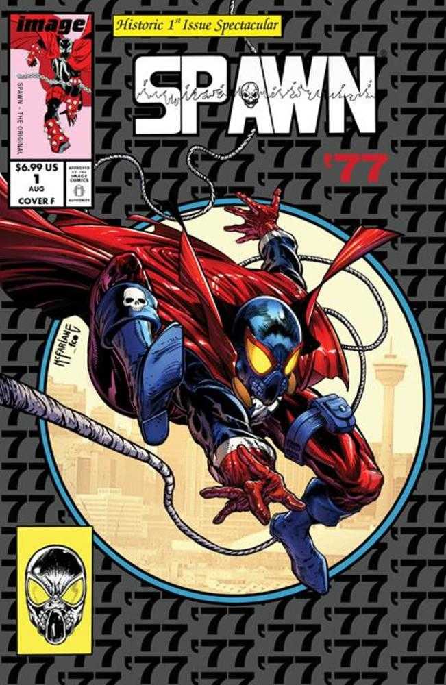 Spawn 77 #1 (Of 3) Cover F 1:25 Todd McFarlane Retro Logo Variant (NM)