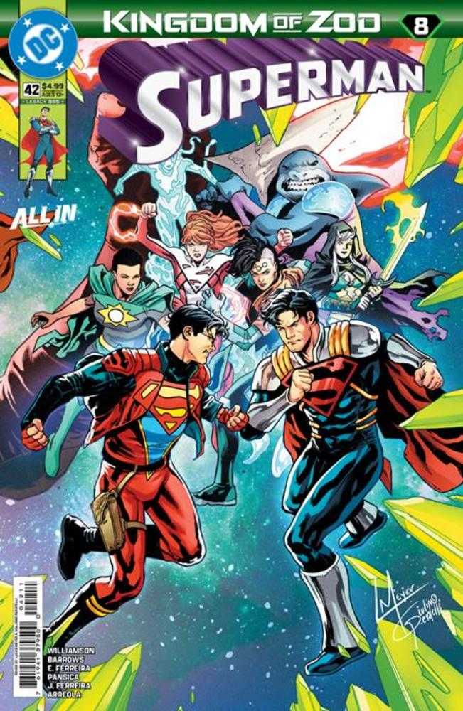 Superman #42 Cover A Lucas Meyer Connecting (Kingdom Of Zod) (NM)