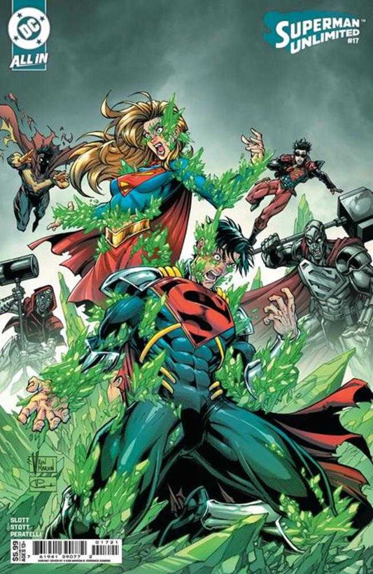 Superman Unlimited #17 Cover B V Ken Marion Card Stock Variant (Kingdom Of Zod) (NM)