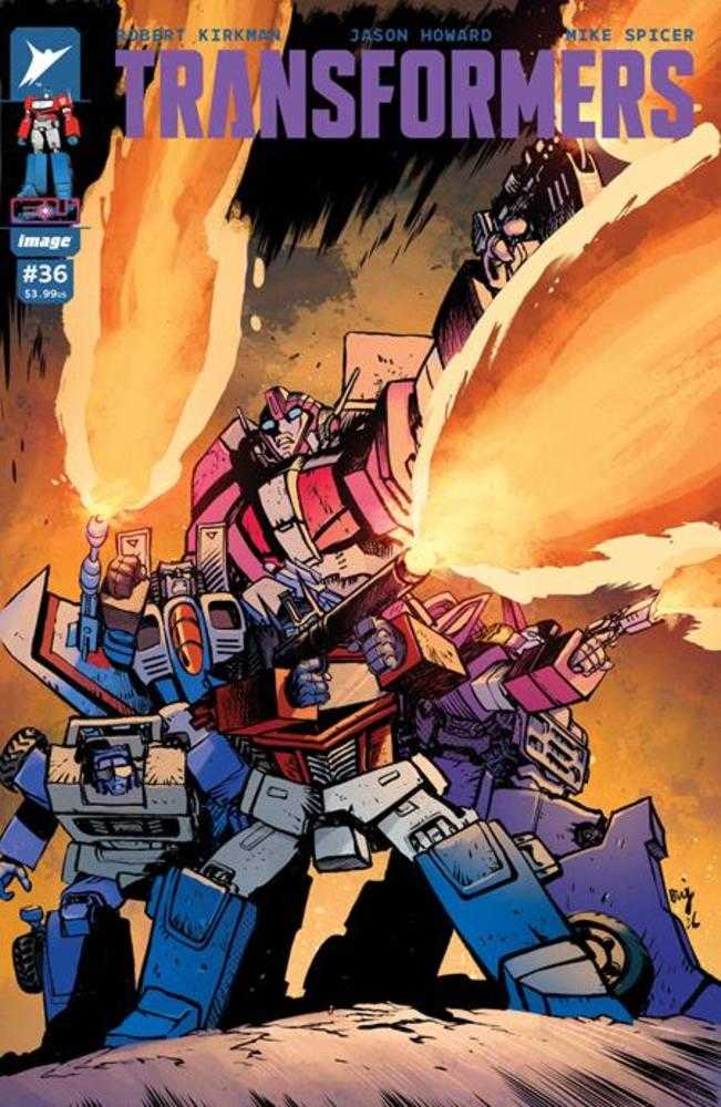 Transformers #36 Cover B Daniel Warren Johnson & Mike Spicer Variant (NM)