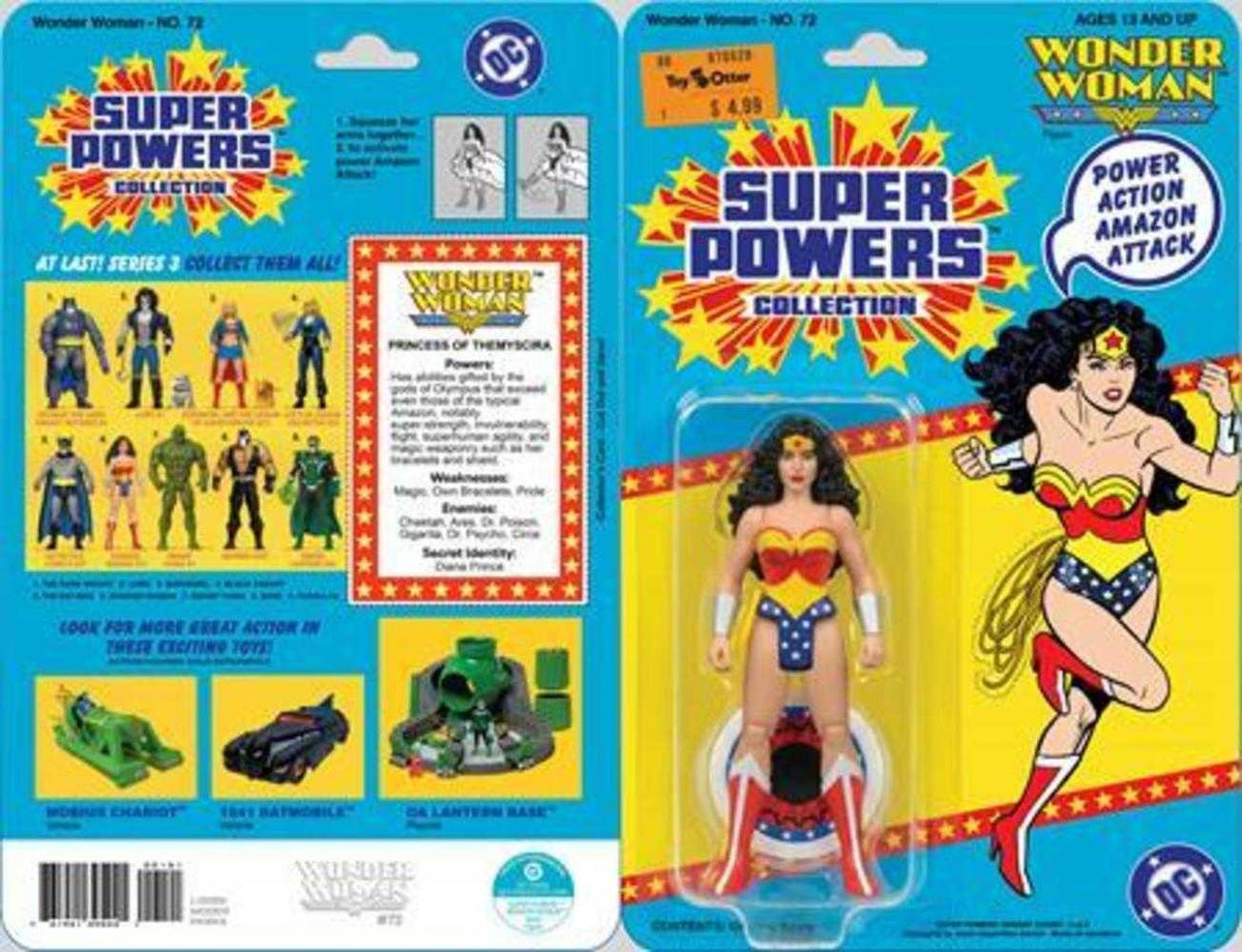 Wonder Woman #72 Facsimile Edition Cover B Jason Geyer & Alex Saviuk Wonder Woman Super Powers Card Stock Variant (NM)