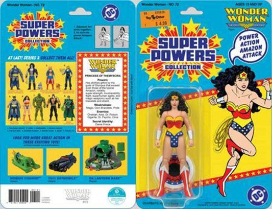 Wonder Woman #72 Facsimile Edition Cover B Jason Geyer & Alex Saviuk Wonder Woman Super Powers Card Stock Variant (NM)