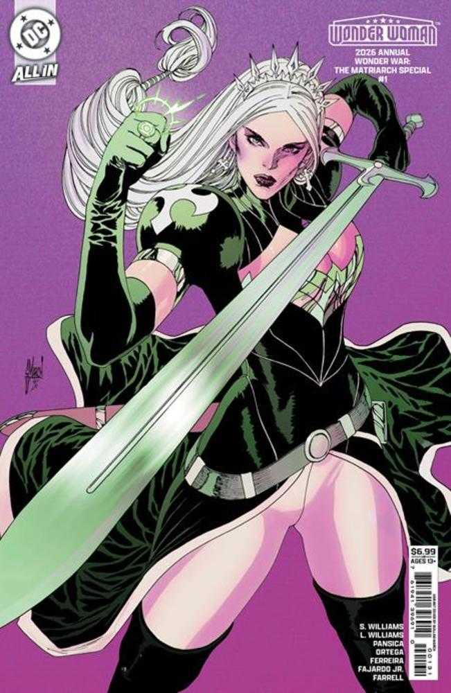 Wonder Woman 2026 Annual Wonder War The Matriarch Special #1 (One Shot) Cover C Guillem March Card Stock Variant (NM)