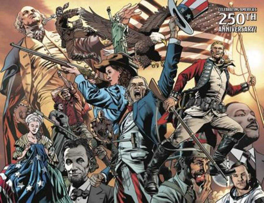 Redcoat #19 Cover C Bryan Hitch Usa 250th Anniversary Wraparound Variant (NM)