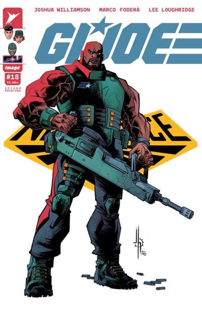 G.I. Joe #18 2nd Printing Cover A Jason Howard (NM)