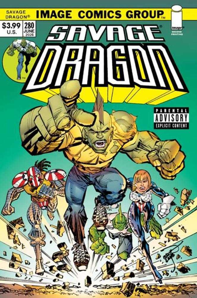 Savage Dragon #280 2nd Printing (Mature) (NM)