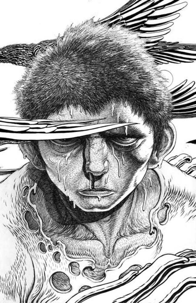 Karman Blade #1 (Of 4) Cover C 1:25 Ian Bertram Black & White Virgin Wraparound Variant (Mature) (NM)