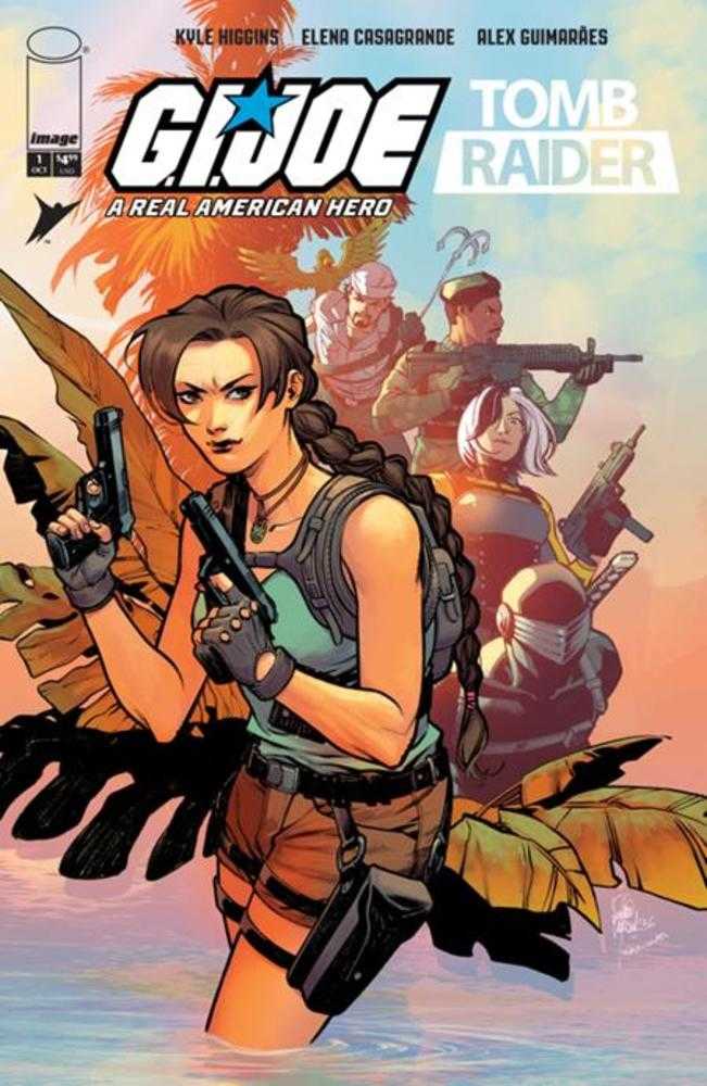 G.I. Joe A Real American Hero Tomb Raider #1 (Of 5) Cover A Elena Casagrande & Alex Guimaraes (NM)