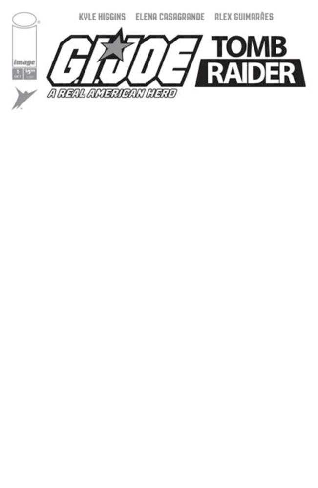 G.I. Joe A Real American Hero Tomb Raider #1 (Of 5) Cover G Blank Sketch Variant (NM)