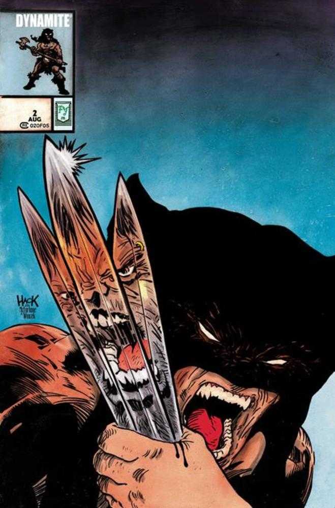 Fire And Ice Darkwolf #2 Cover P 1:10 Robert Hack Virgin (NM)