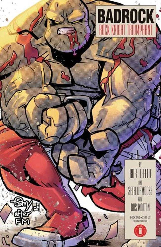 Badrock #1 2nd Printing (NM)