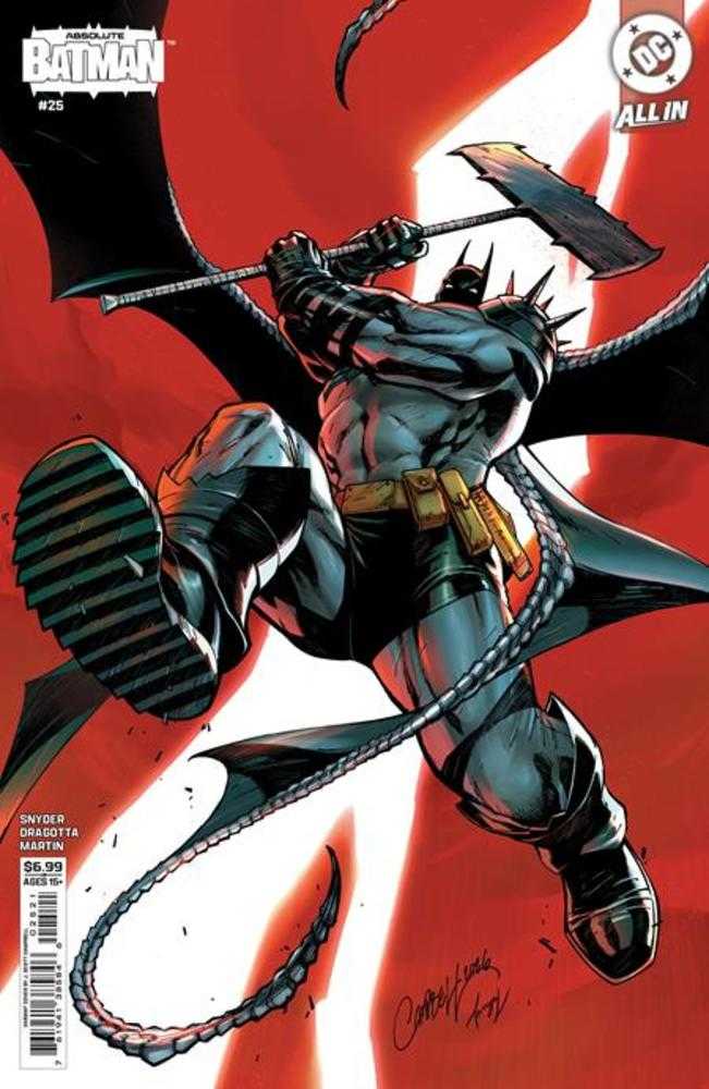 Absolute Batman #25 Cover B J Scott Campbell Card Stock Variant (NM)