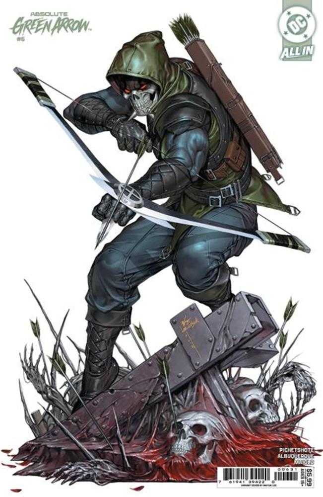 Absolute Green Arrow #6 (Of 12) Cover C Inhyuk Lee Card Stock Variant (NM)