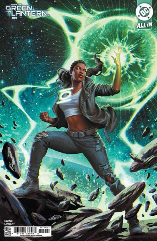 Absolute Green Lantern #19 Cover B Mateus Manhanini Card Stock Variant (NM)